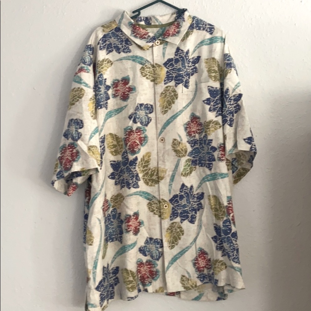 Tommy Bahama Island Zone Short Sleeve Shirt XXL